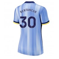 Camisa de time de futebol Tottenham Hotspur Rodrigo Bentancur #30 Replicas 2º Equipamento Feminina 2024-25 Manga Curta